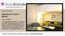 Appartement 2 Chambres à louer - Parmentier, Paris - Ref. 7293