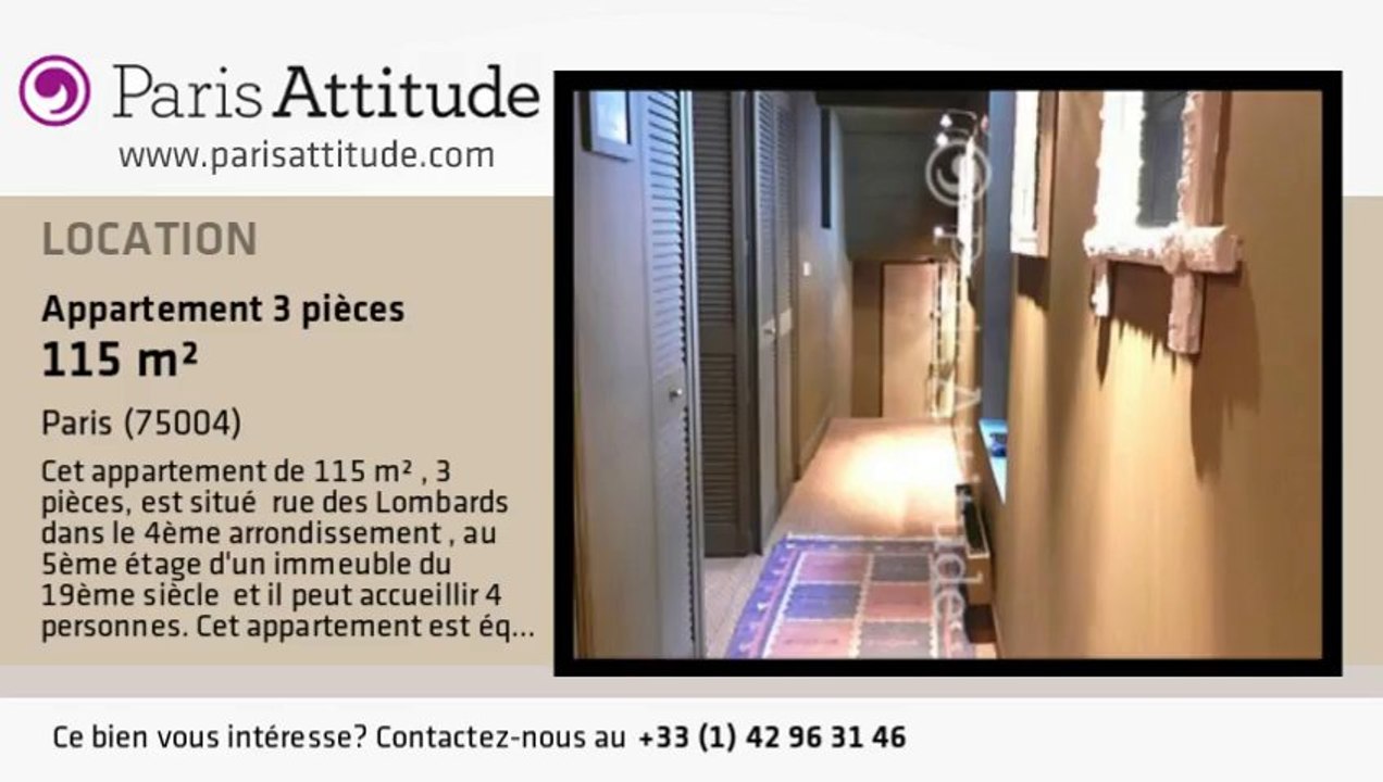Appartement 2 Chambres à louer - Centre George Pompidou, Paris - Ref. 8151