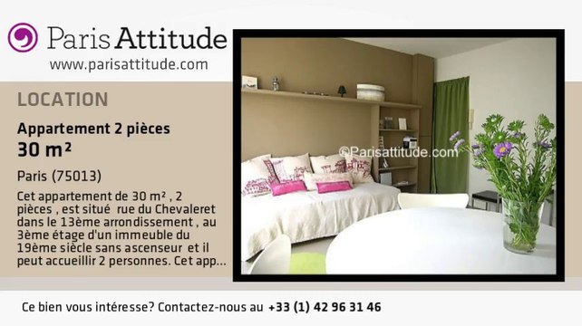 Appartement 1 Chambre à louer - Bibliothèque François Mitterrand, Paris - Ref. 4770