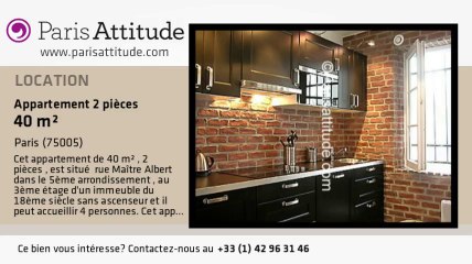 Appartement 1 Chambre à louer - Quartier Latin/St Michel, Paris - Ref. 7766