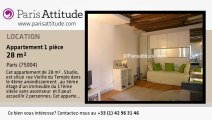 Appartement Studio à louer - St Paul, Paris - Ref. 6407