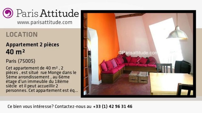 Appartement 1 Chambre à louer - Place Monge, Paris - Ref. 7720