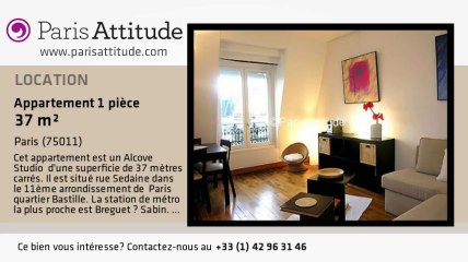 Appartement Alcove Studio à louer - Bastille, Paris - Ref. 2944