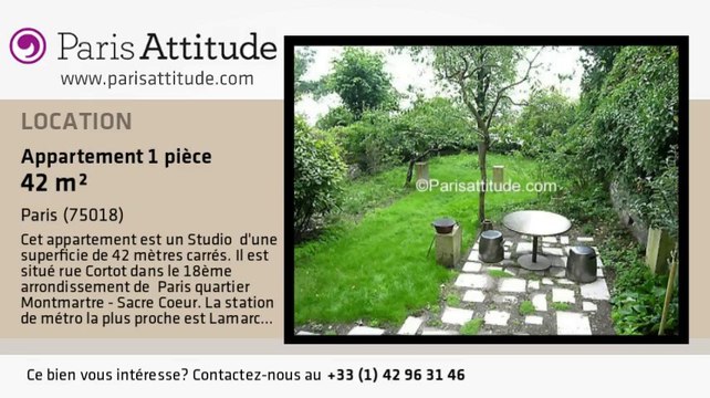 Appartement Studio à louer - Sacré Cœur, Paris - Ref. 2644