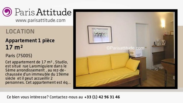 Appartement Studio à louer - Panthéon/Sorbonne, Paris - Ref. 7356