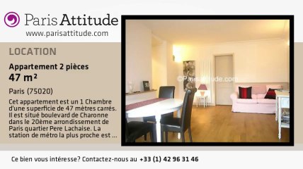 Appartement 1 Chambre à louer - Père Lachaise, Paris - Ref. 4660