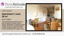 Studio Apartment for rent - Invalides, Paris - Ref. 7844