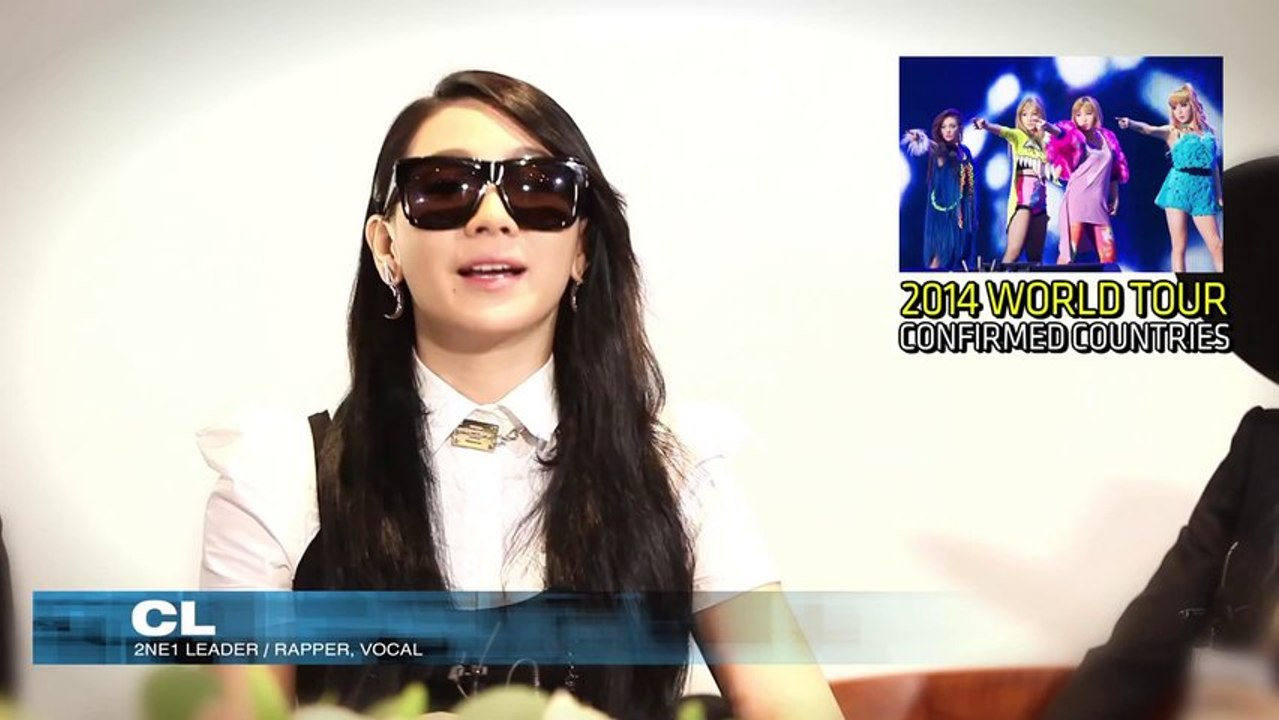 2NE1 - 2014 World Tour Official Announcement