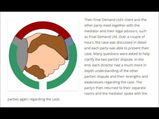 Final Demand Ltd l Mediation Case Study