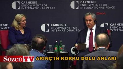 Video herunterladen: Arınç'ın korku dolu anları