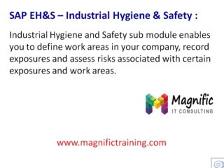 sap ehs online training
