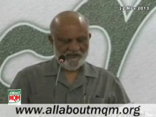 Writer, Poet & Journalist Mahmood Shaam speech at harmony for peace conference organised by MQM