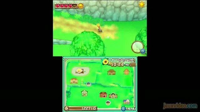 Gaming live Harvest Moon 3D : A New Beginning On récolte ce que l'on sème 3DS