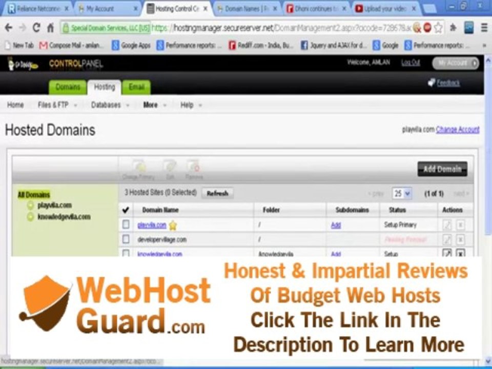 6 How To remove ( delink) domains from Hosting packages inside Godaddy