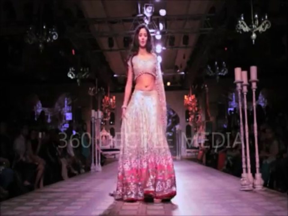 Hot sexy Katrina walks for Manish Malhotra at Delhi Couture Week Delhi 2012
