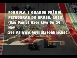 F1 Brazilian Grand Prix (Sao Paulo) 2013 Hd