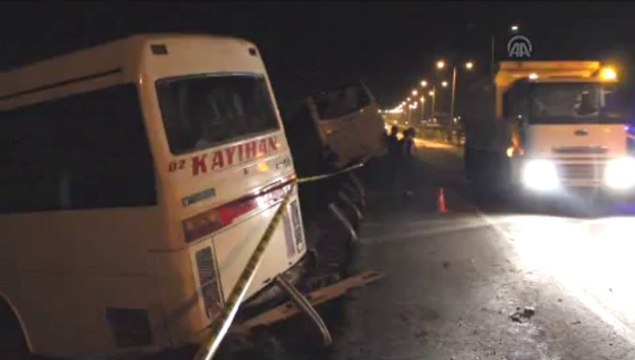 Manisa'da kaza: 1 ölü 41 yaralı