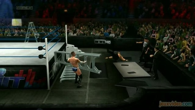 Gaming live WWE 2K14 Attaque d'échelles et brise-dos 360 PS3