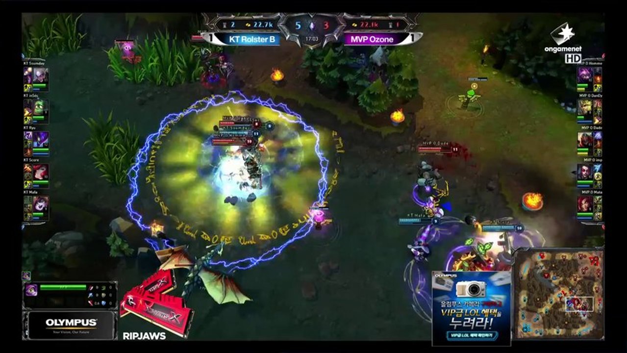 DoubleImp Continues_LOL Champs Spring Highlight ep.17_match3 _by Ongamenet