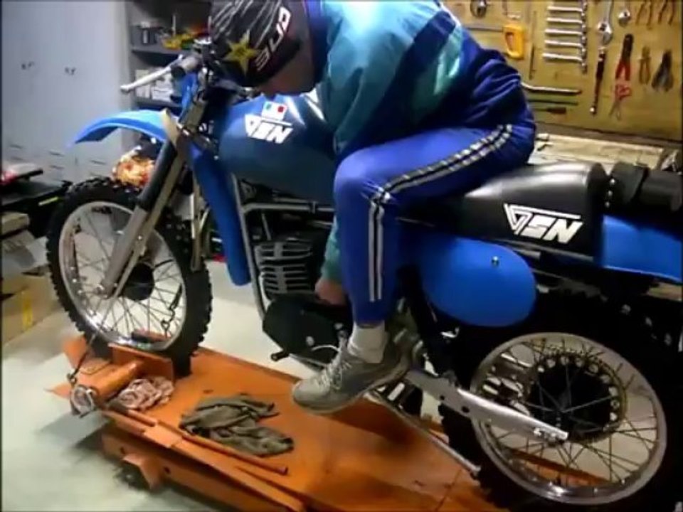 Sachs Nauder 125 GS Premier coup de kick