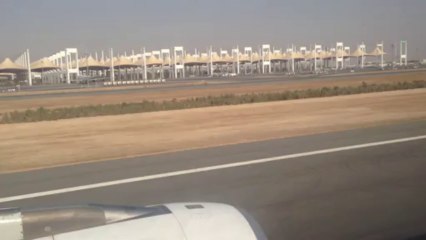 Take Off At King Abdul Aziz Airport Jeddah