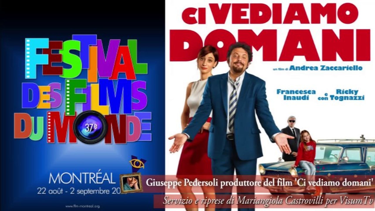 Giuseppe Pedersoli produttore del film 'Ci vediamo domani' a Montreal 37