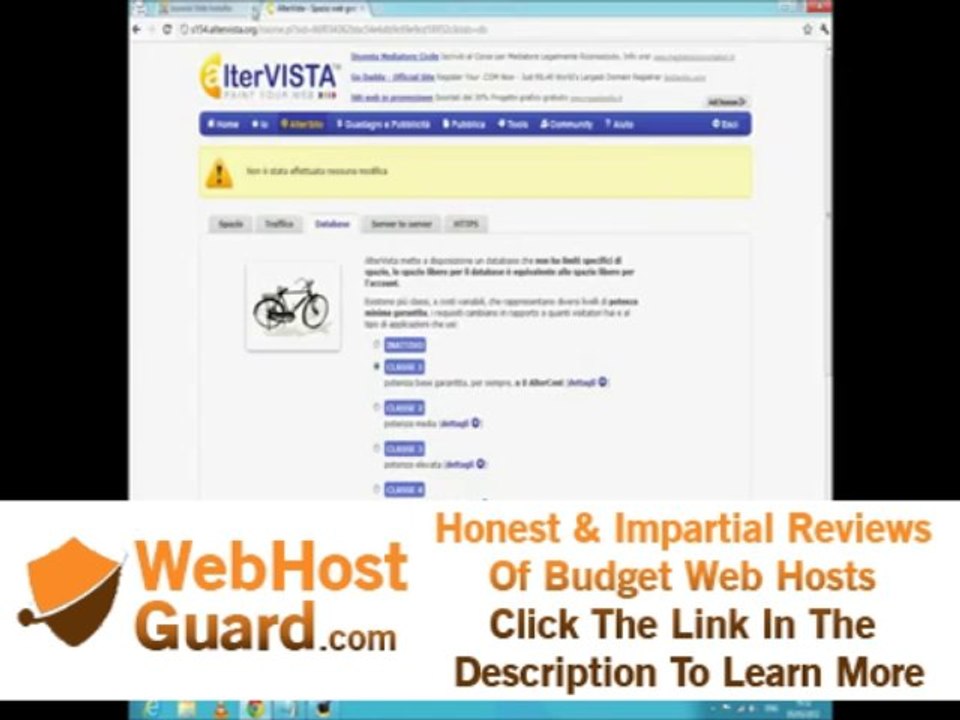 Joomla installation, Altervista and free Hosting-Tutorial