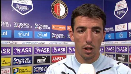 30-08-09 Roy Makaay na Feyenoord - FC Twente