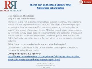 RnRMR: UK Fish and Seafood Market
