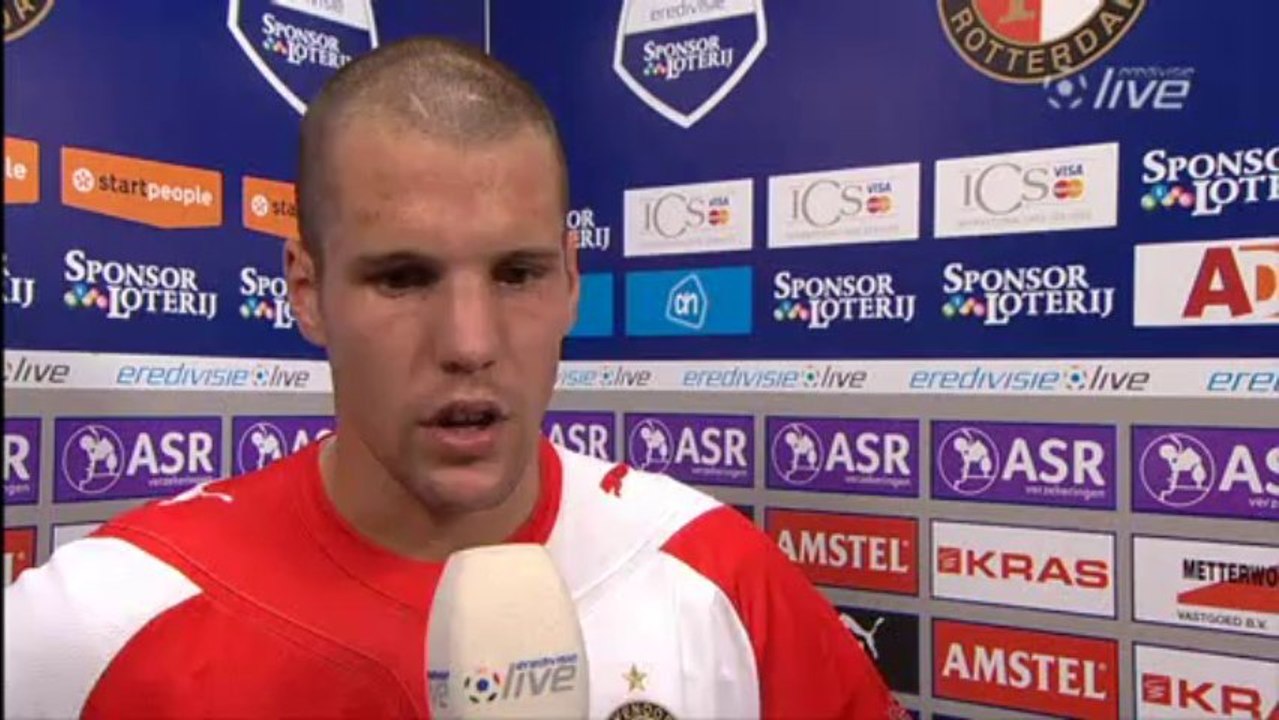 20-09-09 Ron Vlaar na Feyenoord - PSV