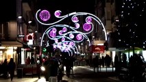 Les commerçants de Vincennes illuminent la Ville Inauguration des illuminations de Noël à Vincennes avec Laurent Lafon