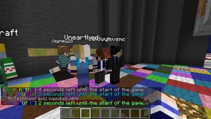 COLOUR SHUFFLE | Minecraft Mini Game | With Friends