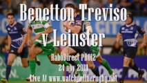 Live See Rugby Benetton Treviso vs Leinster
