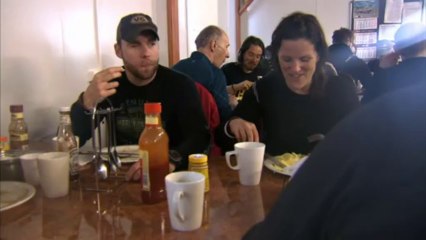 Prince Harry tucks into meal ahead of South Pole trek