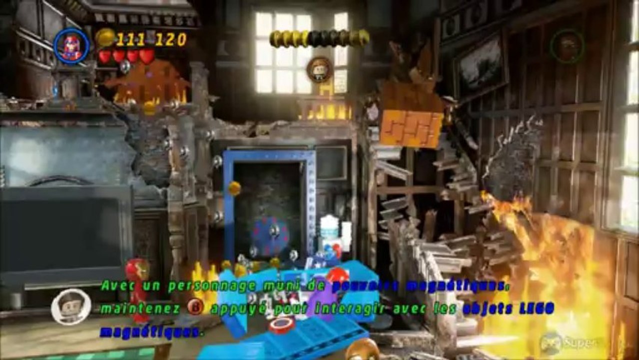 LEGO Marvel Super Heores - Les 10 minikits du niveau 8 de l'histoire