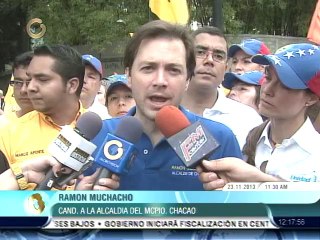 Ramón Muchacho:  Elecciones del 8D encausarán el proceso de cambio en Venezuela