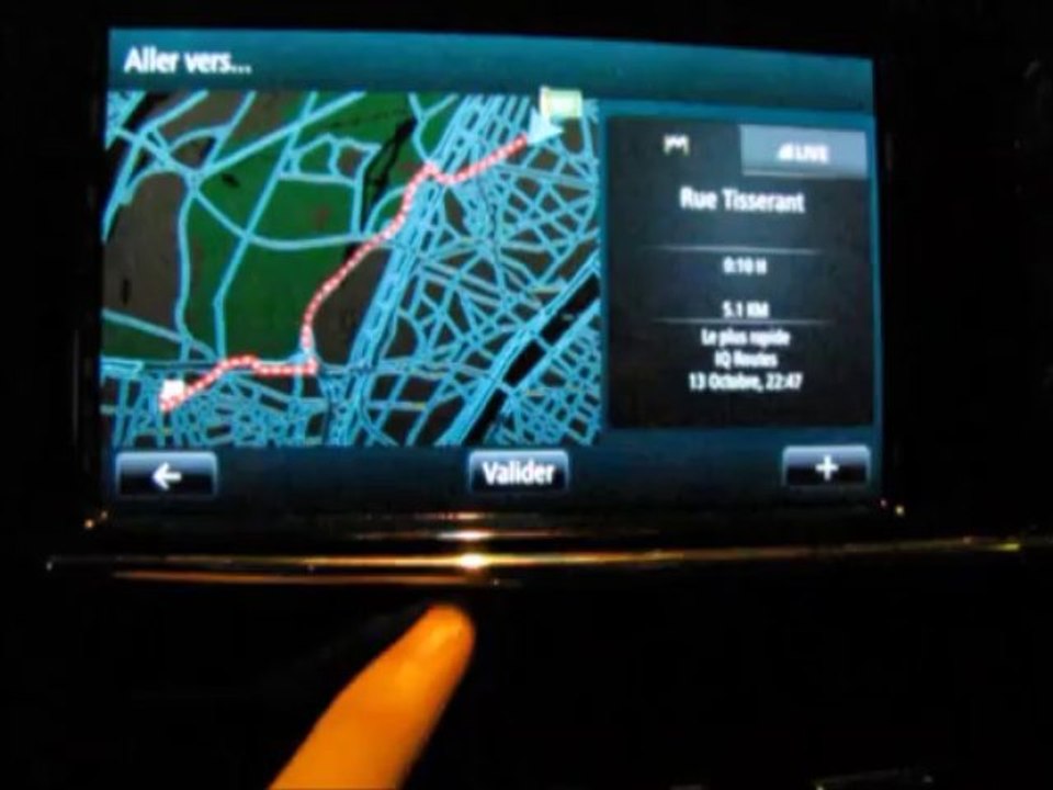 commande vocale navigation r-link