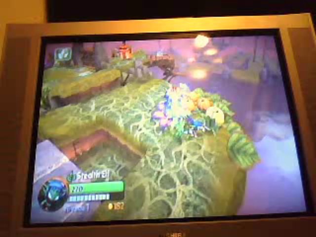 la conquète des jeux: skylanders giants: abandonné