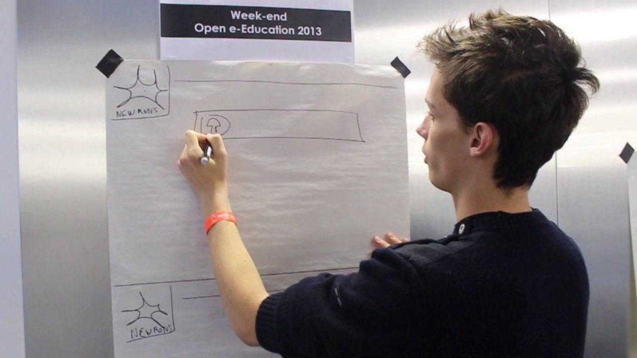 [Open e-Education] Dessine moi ton app : Newrones