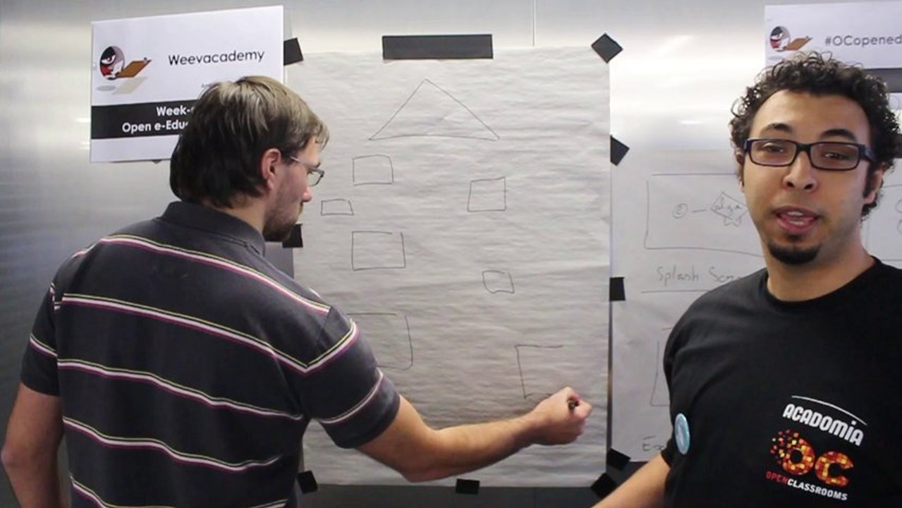 [Open e-Education] Dessine moi ton app : Weevacademy