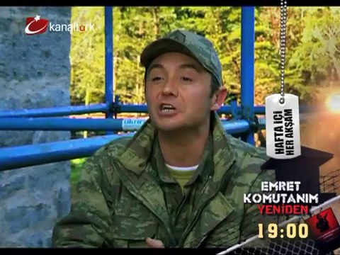 EMRET KOMUTANIM YENİDEN Yeni bölümleriyle Hafta içi her gün saat 19.00'da Kanaltürk'te...