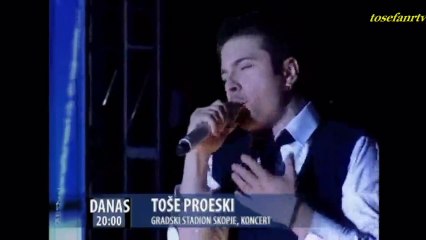 TOSE PROESKI - NAJAVA KONCERTA NA Z1 (16.10.2011.)