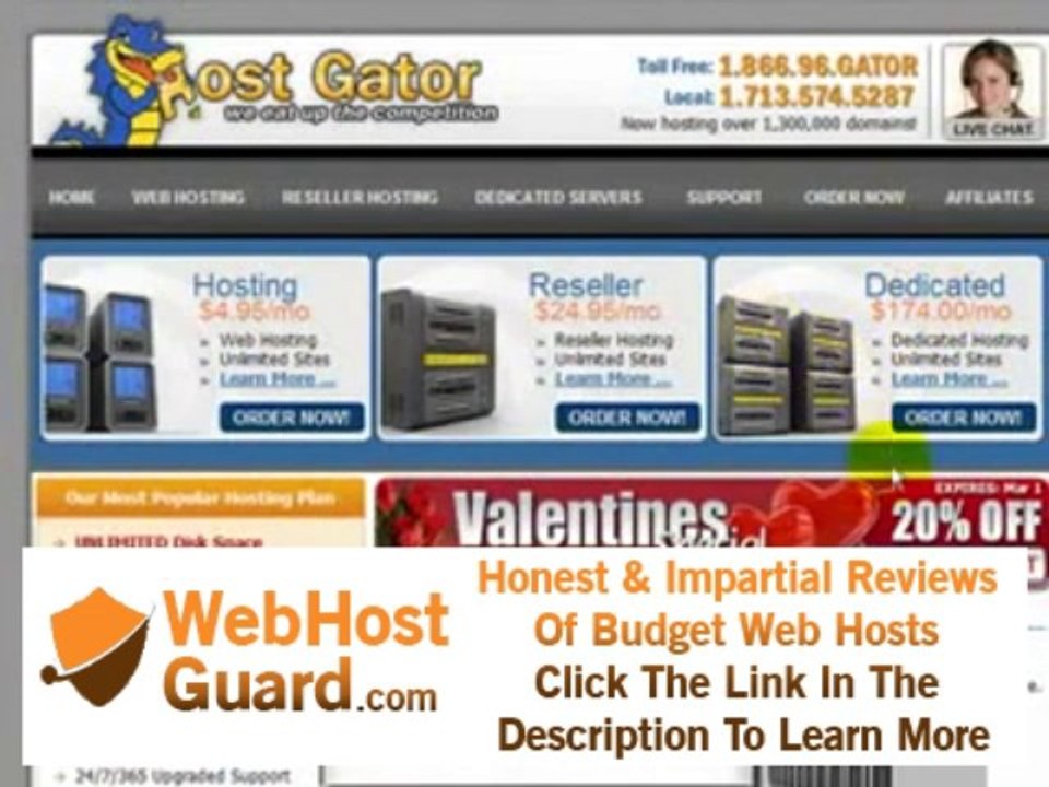 Host Gator Review, Web Hosting Reseller, Web Hosting Dedicated - Coupon Code : SaveBigHostgator