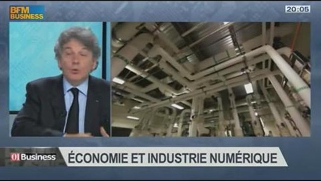 Économie et industrie numérique: Thierry Breton dans 01Business - 23/11 1/4
