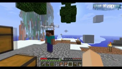 Supervivencia en el Cielo con ALKAPONE y PHANTOM Ep. 3 "Otra Vez los Creepers"