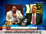 Altaf Hussain Talk to President Asif Ali Zardari