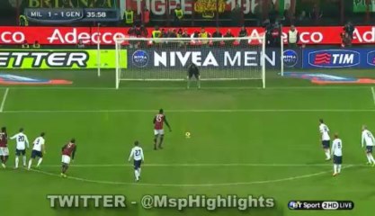 Milan vs Genoa 1:1 GOALS HIGHLIGHTS