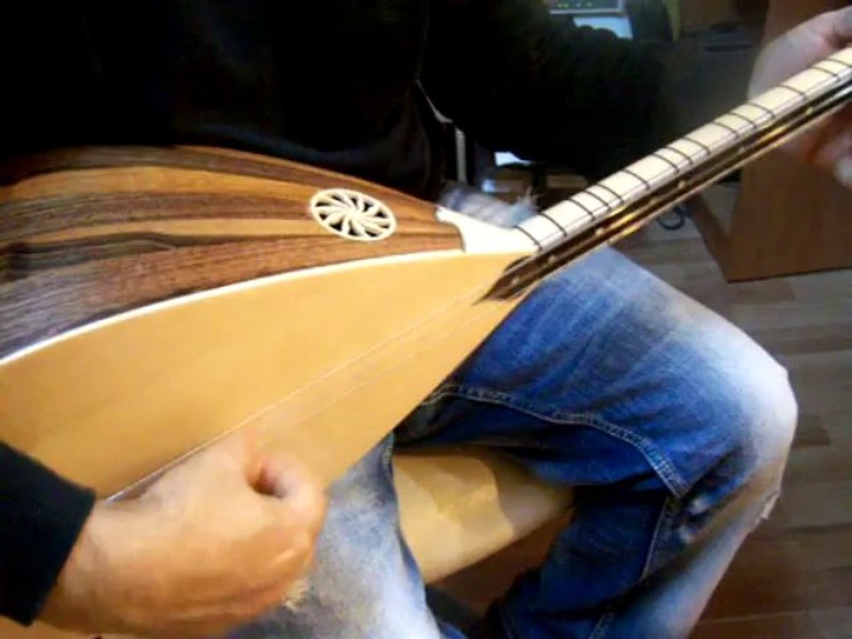 abanoz klavyeli profesyonel ceviz bağlama