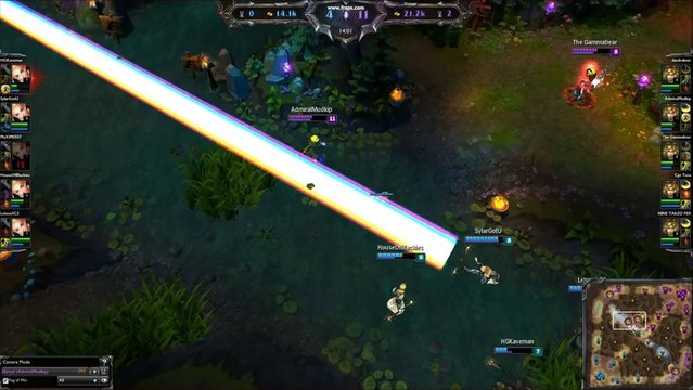 Multi-esquives d'Ezreal contre 5 Lux ! - League of legends - team-aaa.com