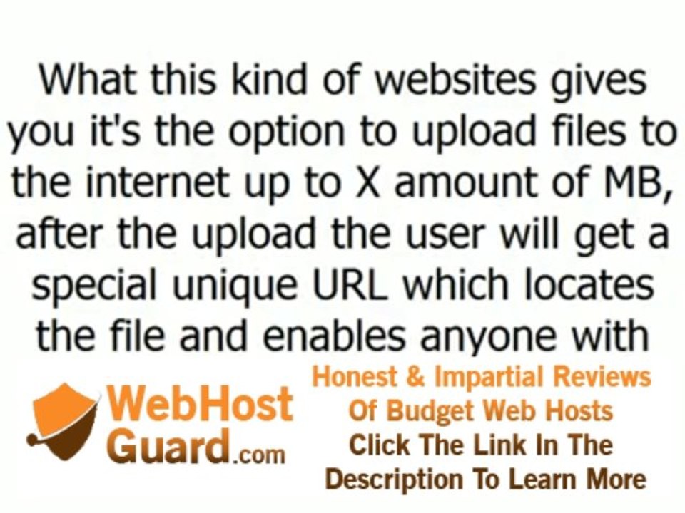 Cloud Hosting Services - How To Choose File Hosting Service On The Internet